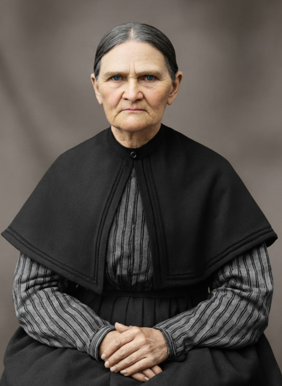 Artistic portrait of Matilda Baldwin, circa 1880s