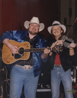 Barrett with guitar performance