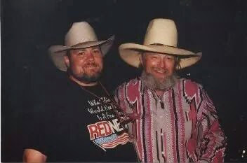 Barrett with Charlie Daniels