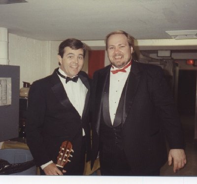 Barrett with Jim Stafford