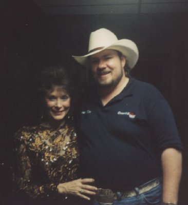 Barrett with Loretta Lynn
