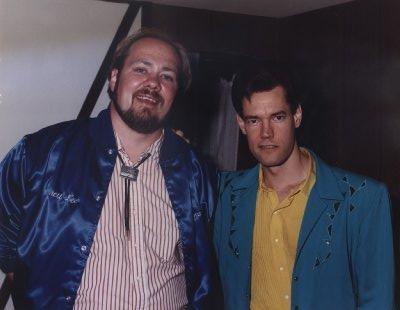 Barrett with Randy Travis