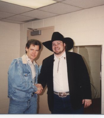 Barrett with Randy Travis second meeting