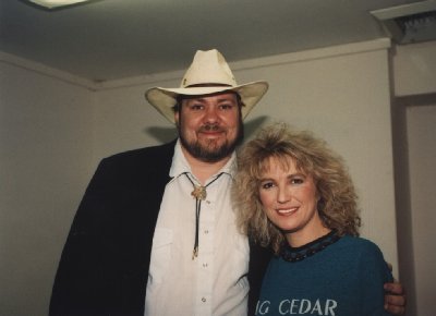 Barrett with Tanya Tucker