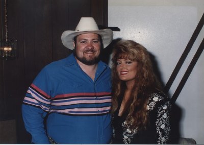 Barrett with Wynonna Judd