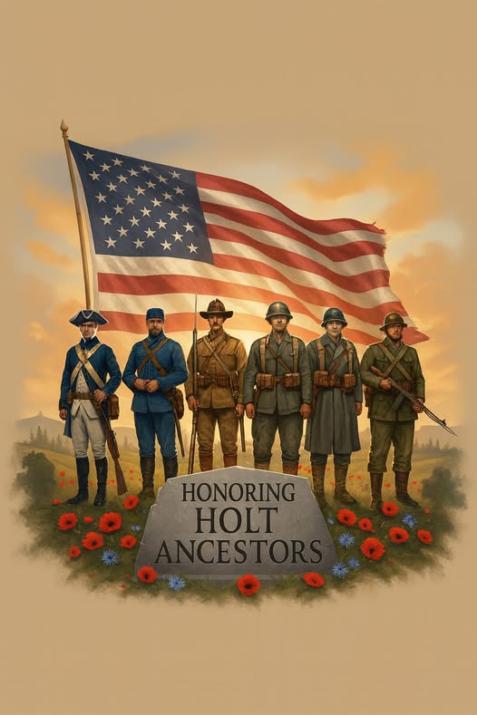 Holt Family War Ancestors — documented military service across American history